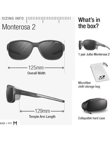 Gafas de sol Julbo Monterosa 2 Unisex con Protectores