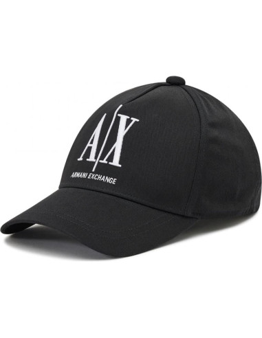 Gorra de béisbol Armani Exchange Ajustable Negra