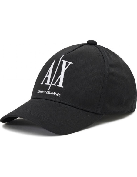 Gorra de béisbol Armani Exchange Ajustable Negra Gorra de béisbol Armani Exchange Ajustable Negra