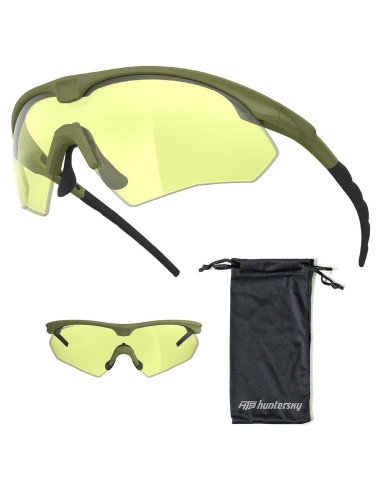 Gafas de seguridad S53 antiempañante para tiro y caza