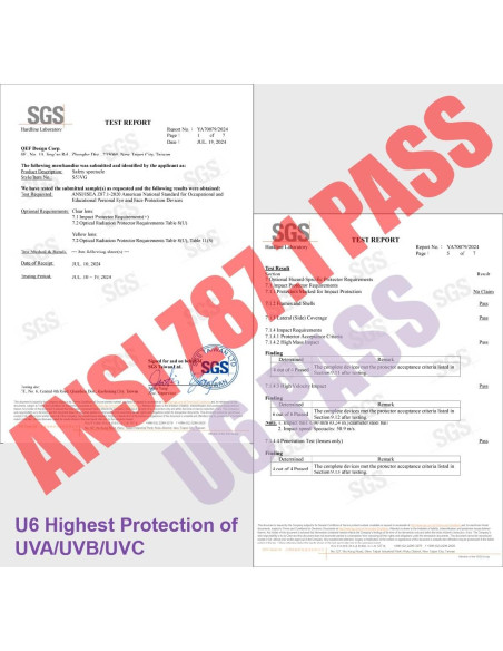 Gafas de seguridad S53 antiempañante para tiro y caza Gafas de seguridad S53 antiempañante para tiro y caza