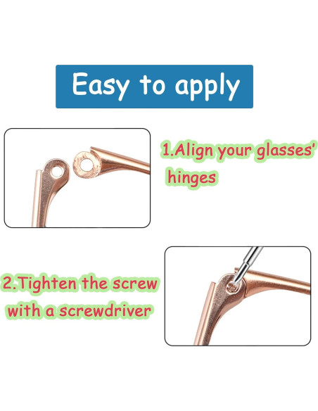 Kit de Reemplazo Patas Gafas Metal TORWOL 138mm Plata