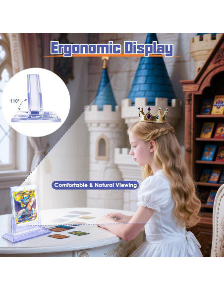 4 Soportes Magnéticos para Tarjetas Kitoyz 35PT Acrílico 4 Soportes Magnéticos para Tarjetas Kitoyz 35PT Acrílico