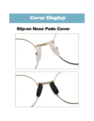 Cubiertas Almohadillas Nariz Gafas Lvvfit 5 Pares Talla M