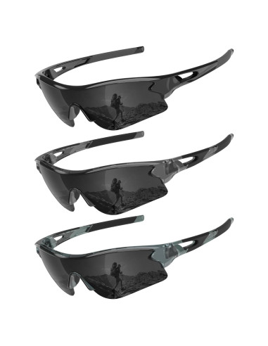 Gafas de sol polarizadas OUKEMAX para deportes y correr