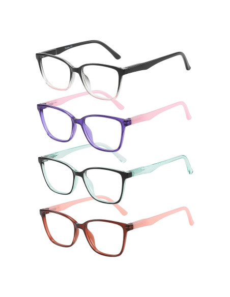 Gafas de Lectura Przene 4 Paquetes Anti Luz Azul 1.75x Gafas de Lectura Przene 4 Paquetes Anti Luz Azul 1.75x