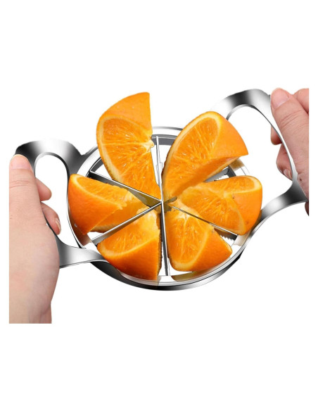 Cortador de Frutas ZORGONS de Acero Inoxidable 6 Cuchillas Cortador de Frutas ZORGONS de Acero Inoxidable 6 Cuchillas