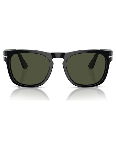 Gafas de sol cuadradas Persol PO3333S con lentes verdes