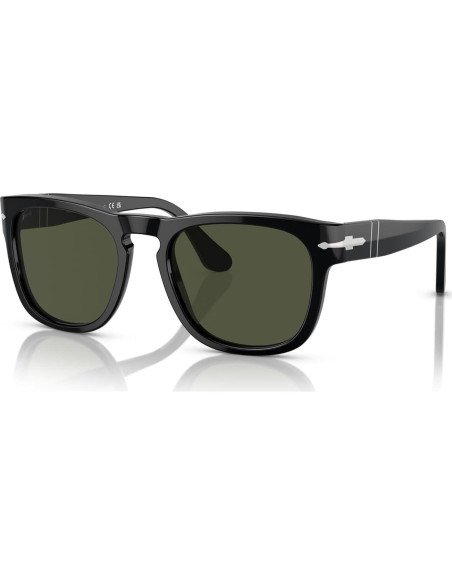 Gafas de sol cuadradas Persol PO3333S con lentes verdes Gafas de sol cuadradas Persol PO3333S con lentes verdes