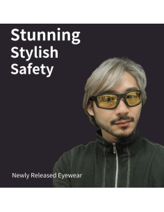 Gafas de Tiro Antivaho MIYUI JAPAN Amarillas Balísticas 2