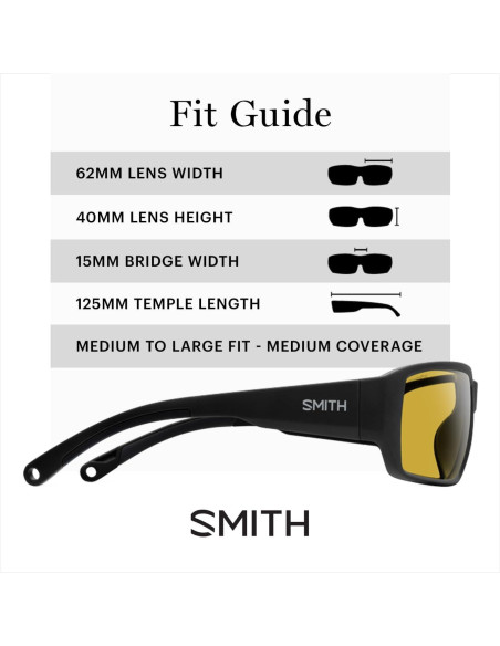Gafas de sol SMITH Hookset polarizadas para pesca Gafas de sol SMITH Hookset polarizadas para pesca