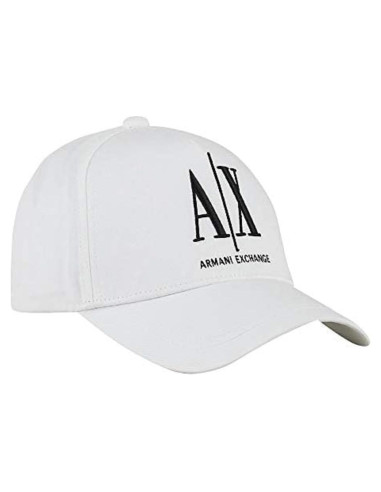 Gorra de béisbol A|X ARMANI EXCHANGE Ajustable Blanca