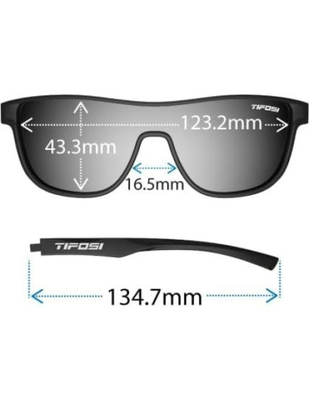 Gafas de sol deportivas Tifosi Sizzle - Lentes UV y ligeras Gafas de sol deportivas Tifosi Sizzle - Lentes UV y ligeras