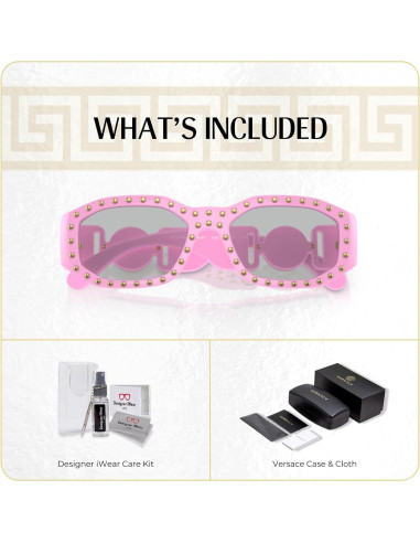 Gafas de sol Versace VE4361 con kit iWear - Rosa/Gris claro