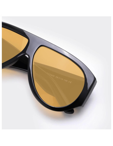 Gafas de sol aviador GUVIVI retro grandes UV400