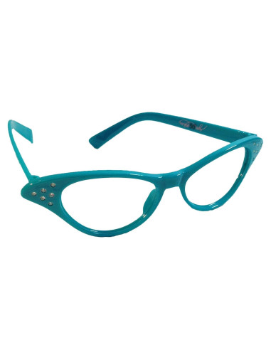 Gafas de Ojo de Gato Hip Hop 50's Shop con Rhinestones