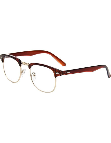 Gafas de medio marco Shiratori vintage para mujer Gafas de medio marco Shiratori vintage para mujer