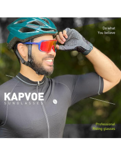 Gafas de Ciclismo KAPVOE K62 Polarizadas UV400 Unisex 2