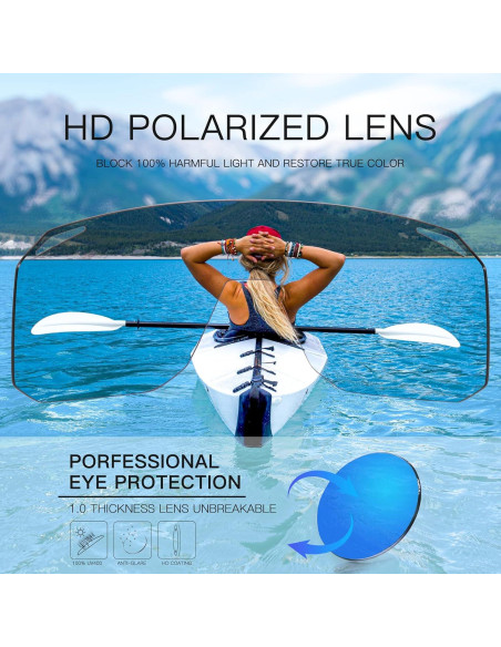 Gafas de Ciclismo KAPVOE K62 Polarizadas UV400 para Deportes Gafas de Ciclismo KAPVOE K62 Polarizadas UV400 para Deportes