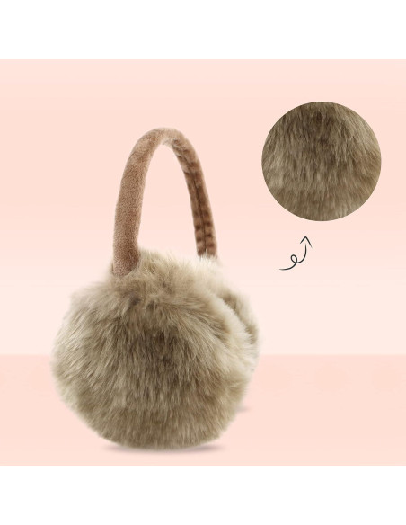 Orejeras de Invierno POXIMI para Mujeres y Niñas Ajustables Orejeras de Invierno POXIMI para Mujeres y Niñas Ajustables