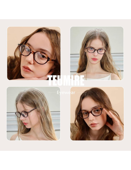 Gafas Redondas Vintage Unisex Anti Luz Azul 43mm Gafas Redondas Vintage Unisex Anti Luz Azul 43mm