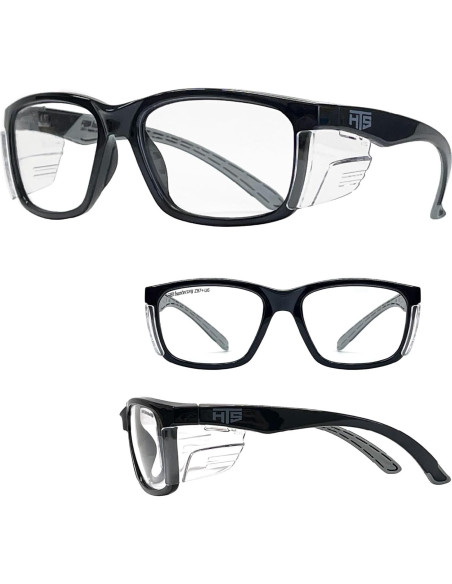Gafas de Seguridad E60 Antivaho con Protectores Laterales Gafas de Seguridad E60 Antivaho con Protectores Laterales