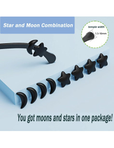 Agarraderas de Oído OPUGIT para Gafas - 8 Pares Antideslizantes 2