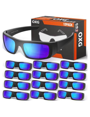 Gafas de Seguridad OXG Unisex ANSI Z87.1 Resistentes a Impactos