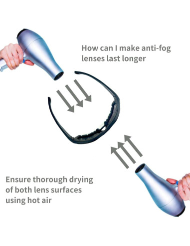 Gafas de sol para motocicleta MIYUI JAPAN antiempañantes