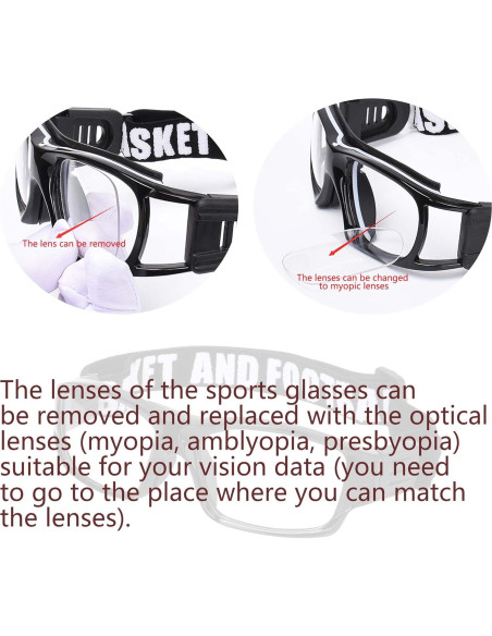 Gafas Deportivas Unisex Antivaho para Baloncesto y Fútbol Gafas Deportivas Unisex Antivaho para Baloncesto y Fútbol
