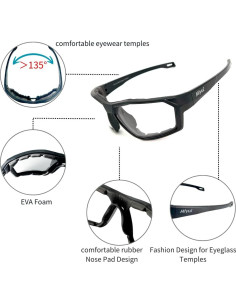 Gafas de sol para motocicleta MIYUI JAPAN antiempañante 2