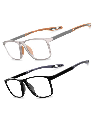 Gafas de lectura deportivas TR90 con bloqueo luz azul 2.25x