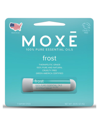Inhalador Nasal de Aromaterapia MOXE Frost - Energizante 1 Paquete