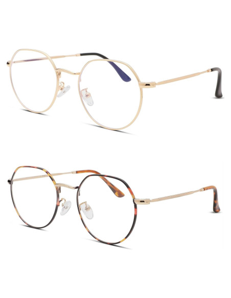 Gafas Redondas Pro Acme Vintage Unisex Lente 53mm Dorado Gafas Redondas Pro Acme Vintage Unisex Lente 53mm Dorado