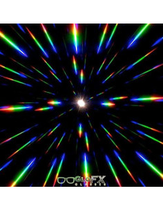 Gafas de Difracción GloFX Ultimate - Rojo - Efecto Prisma 3D 2