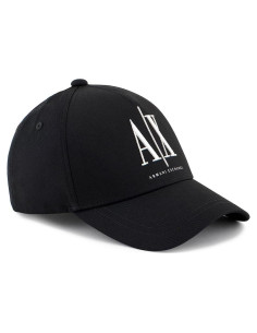 Gorra de béisbol Armani Exchange Talla Única Negra
