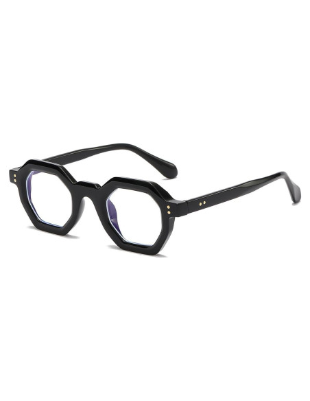 Gafas Retro Octagon JOVAKIT Unisex Anti Luz Azul 44mm Gafas Retro Octagon JOVAKIT Unisex Anti Luz Azul 44mm