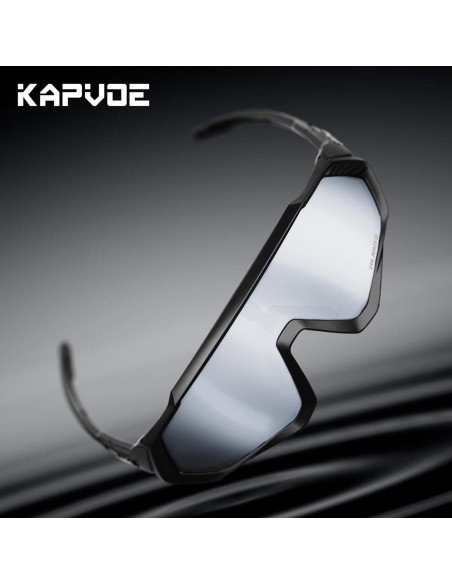 Gafas de Ciclismo KAPVOE Polarizadas UV400 Unisex Gafas de Ciclismo KAPVOE Polarizadas UV400 Unisex