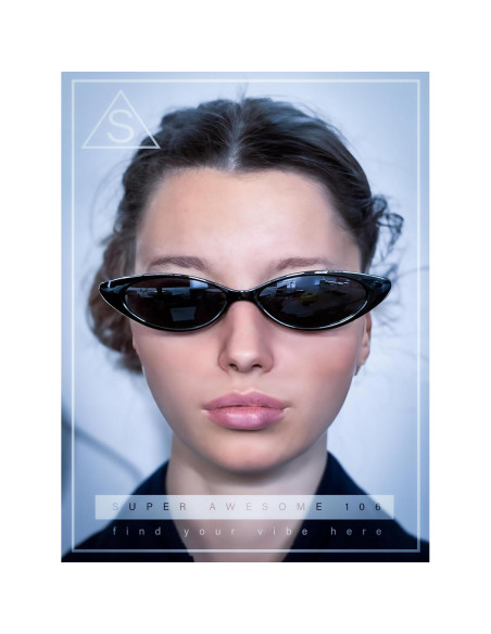 Gafas de Sol Góticas SA106 para Mujeres - Estilo Minimalista Gafas de Sol Góticas SA106 para Mujeres - Estilo Minimalista