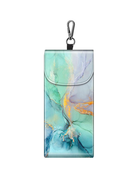 Funda Doble para Gafas Fintie con Gancho y Paños de Limpieza Funda Doble para Gafas Fintie con Gancho y Paños de Limpieza