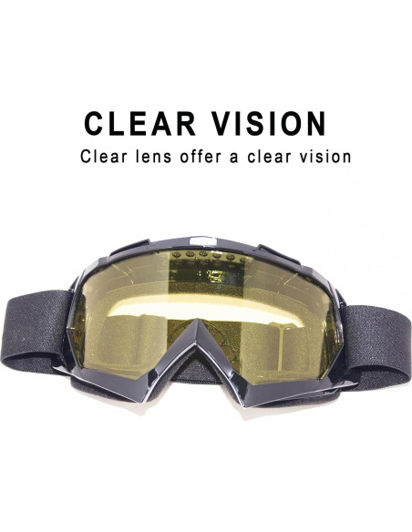 Gafas de Motocicleta Shutuan Marco Negro Lente UV 400 Gafas de Motocicleta Shutuan Marco Negro Lente UV 400