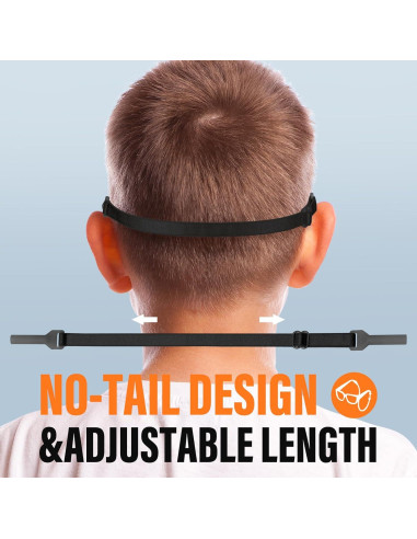Correa para Gafas Niños GS01 Ajustable 26,67 cm 4 PCS