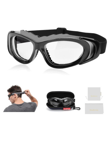 Gafas Deportivas SooGree Antivaho Ajustables para Hombres y Mujeres