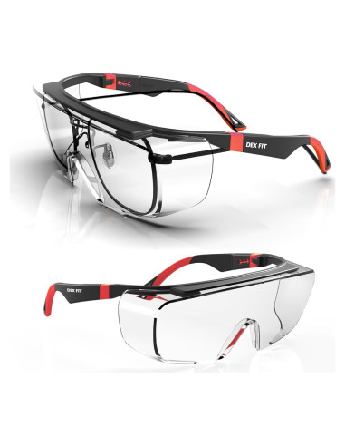 Gafas de Seguridad DEX FIT SG210 OTG, Antiniebla y UV385