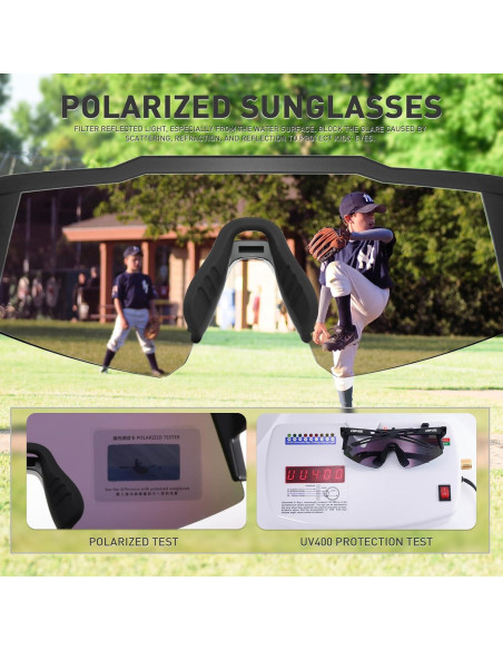 Gafas de sol KAPVOE polarizadas para ciclismo y deportes Gafas de sol KAPVOE polarizadas para ciclismo y deportes