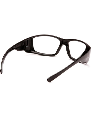 Gafas de Seguridad Pyramex Emerge +2.0 Lente Clara Marco Negro