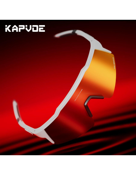 Gafas de sol KAPVOE K9023 polarizadas para ciclismo y deportes Gafas de sol KAPVOE K9023 polarizadas para ciclismo y deportes