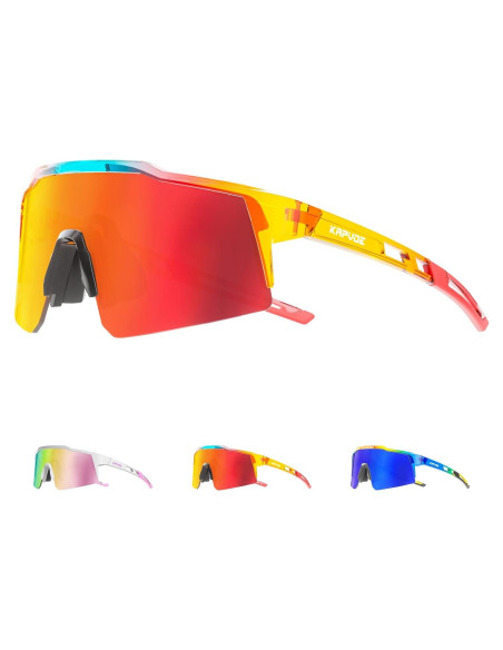 Gafas de sol KAPVOE K9023 polarizadas para ciclismo y deportes Gafas de sol KAPVOE K9023 polarizadas para ciclismo y deportes