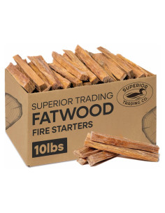Palos de Encendido de Grasa Premium Superior Trading 4.54 kg