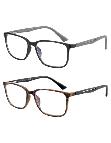 Gafas de lectura BLUEMOKY con luz azul y aumento 2.75x Gafas de lectura BLUEMOKY con luz azul y aumento 2.75x